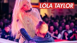 Lola Taylor On Stage Live Show & Outside Oral sex