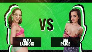 Battle Of The Babes - Remy Lacroix vs. Gia Paige - Which Innocent Sweety Will Make You Sperm Faster?