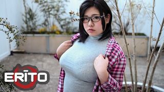 Erito - Chubby Babe With Large Titties Liy Can't Wait To Find A Hard Cock To Ride When She Gets Horny