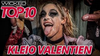Wicked - Top 10 Kleio Valenting Videos - Blonde Inked Babe Mounts And Rides Massive Penises