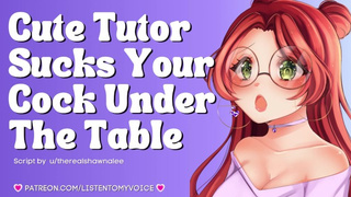 Alluring Nerdy Skank Helps You Study With Her Mouth & Throat [College] [Blowjob ASMR] [Submissive Slut]