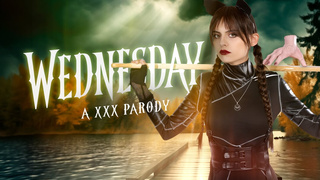 VRCosplayX Angel Windell As Goth GF WEDNESDAY ADDAMS Wants To See What You Can Do, Normie