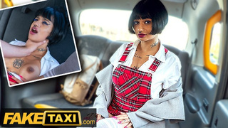 Fake Taxi Super Sweet French Student Seduces Taxi Driver for a Free Ride
