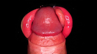 CLOSE UP POINT OF VIEW: FUCK My Perfect LIPS with Your LARGE HARD ROD and SPERM In MOUTH! Balaclava ORAL SEX ASMR