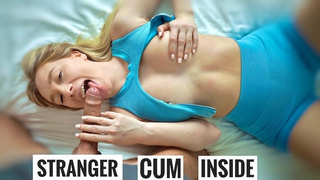 SEX with a STRANGER from the gym / raw CREAM-PIE