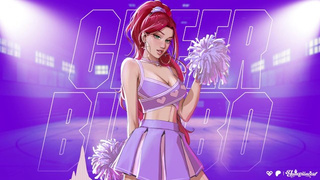 ASMR RP | Ditzy Cheerleader Worships Your Meat & Balls [Risky] [Public] [Roleplay] [Enthusiastic]