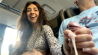 Public Dong Jerking Off On A Bus Full Of People - Made Him Jizz Hard By Hand! - Rod Flashing