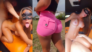 Miami Hispanic Miss Lexa Gets Picked Up and Hammered In Rolls Royce Cully- Teddy Tarantino